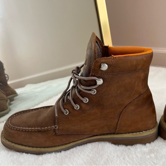 Men’s Timberland Redwood Falls Waterproof Size US 10 Leather Boots - Picture 4 of 8